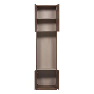 WOOOD Build opbergkast 54 cm open Bruin