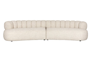 Dutchbone Duvane 4,5-zitsbank Beige