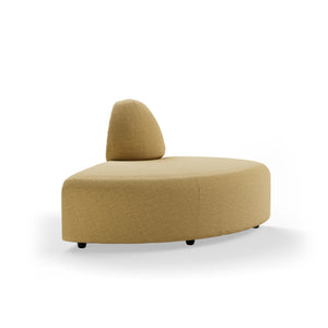 HKliving Jax bank angle Cocoon Beige