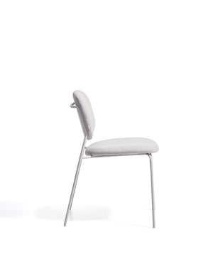 Kave Home Meli eetkamerstoel chenille Beige