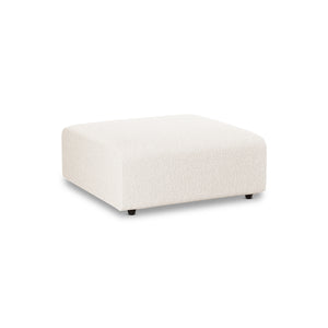 HKliving Jax hocker Boucle Cream