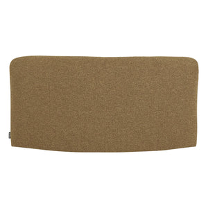 WOOOD Mojo Base bank hoekelement rond bouclé Geel/Bruin