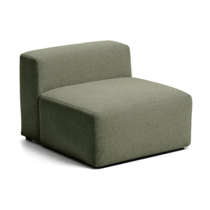 Kave Home Blok fauteuil Donkergroen