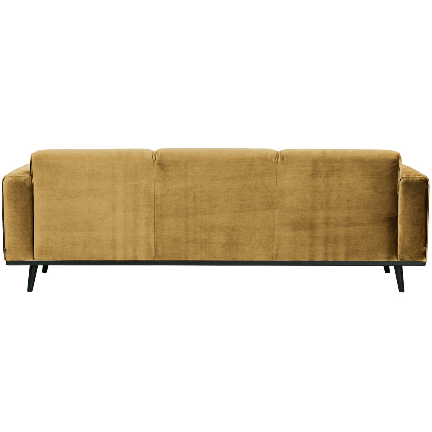 WOOOD Statement 3-zitsbank Velvet Honinggeel