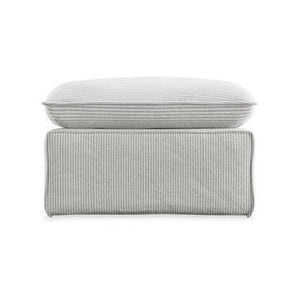 HKliving Nomad hocker Corduroy Rib Cream