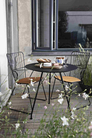 Houe Circum Café Table Ø74 Black