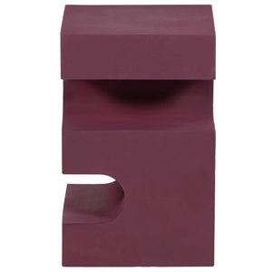 WOOOD Jessa bijzettafel Paars/Bruin
