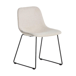 Kave Home Zahara eetkamerstoel chenille Beige