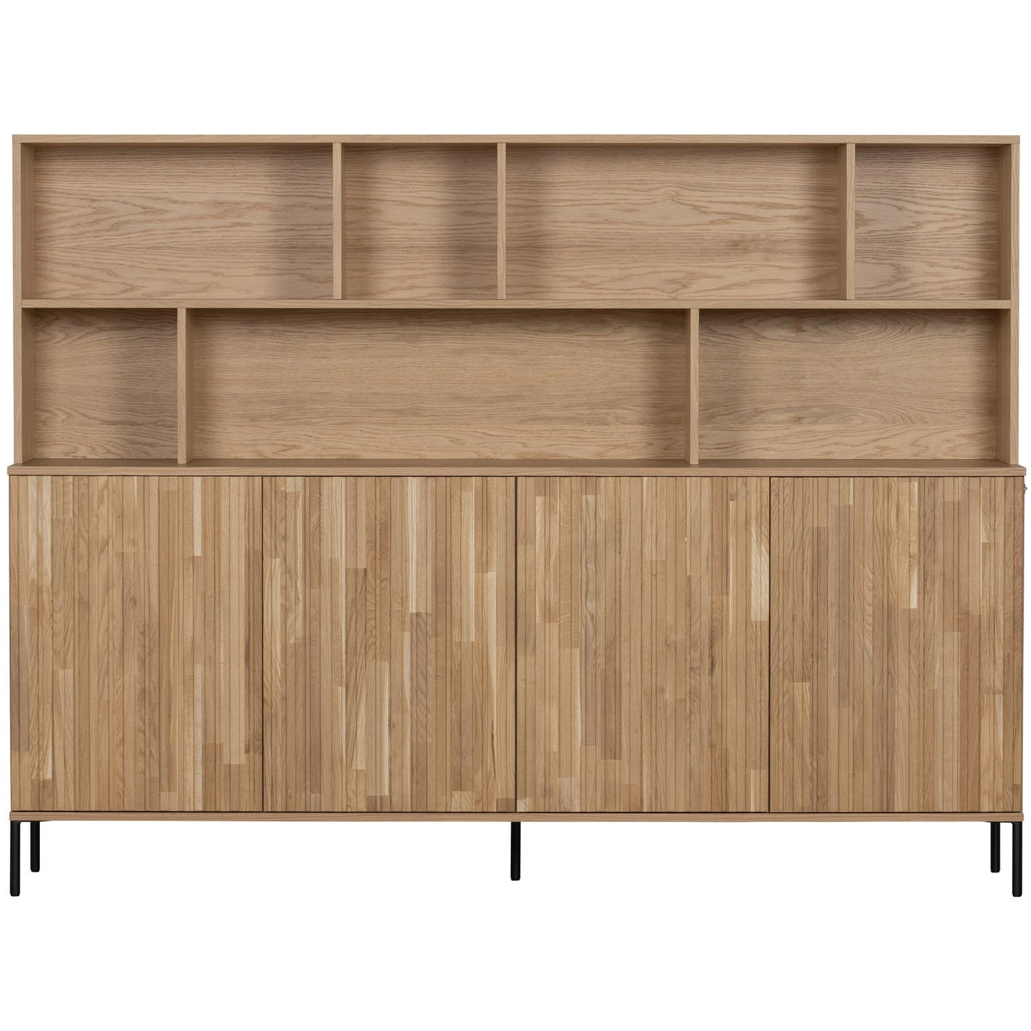 WOOOD Gravure wandkast Naturel