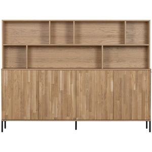WOOOD Gravure wandkast Naturel