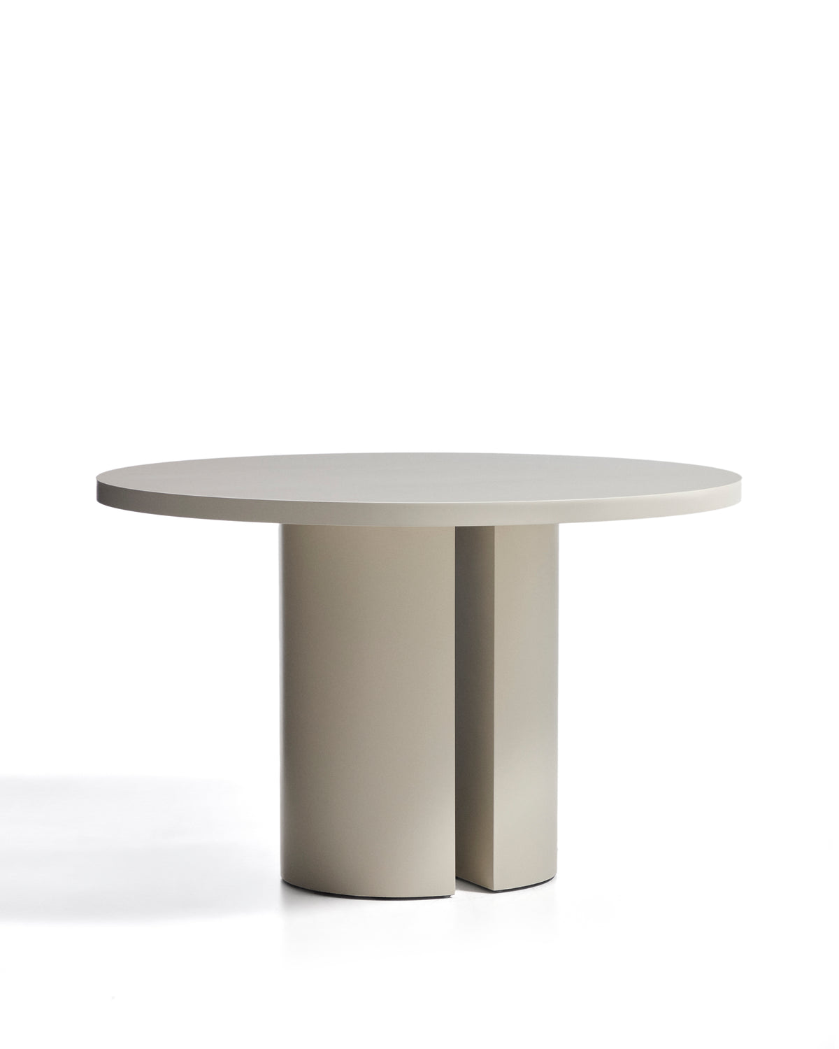 Kave Home Nealy eettafel Ø120 cm Ecru