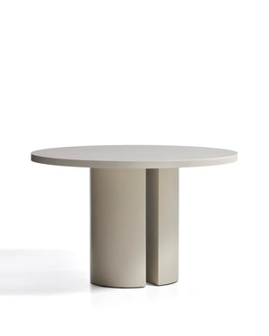 Kave Home Nealy eettafel Ø120 cm Ecru
