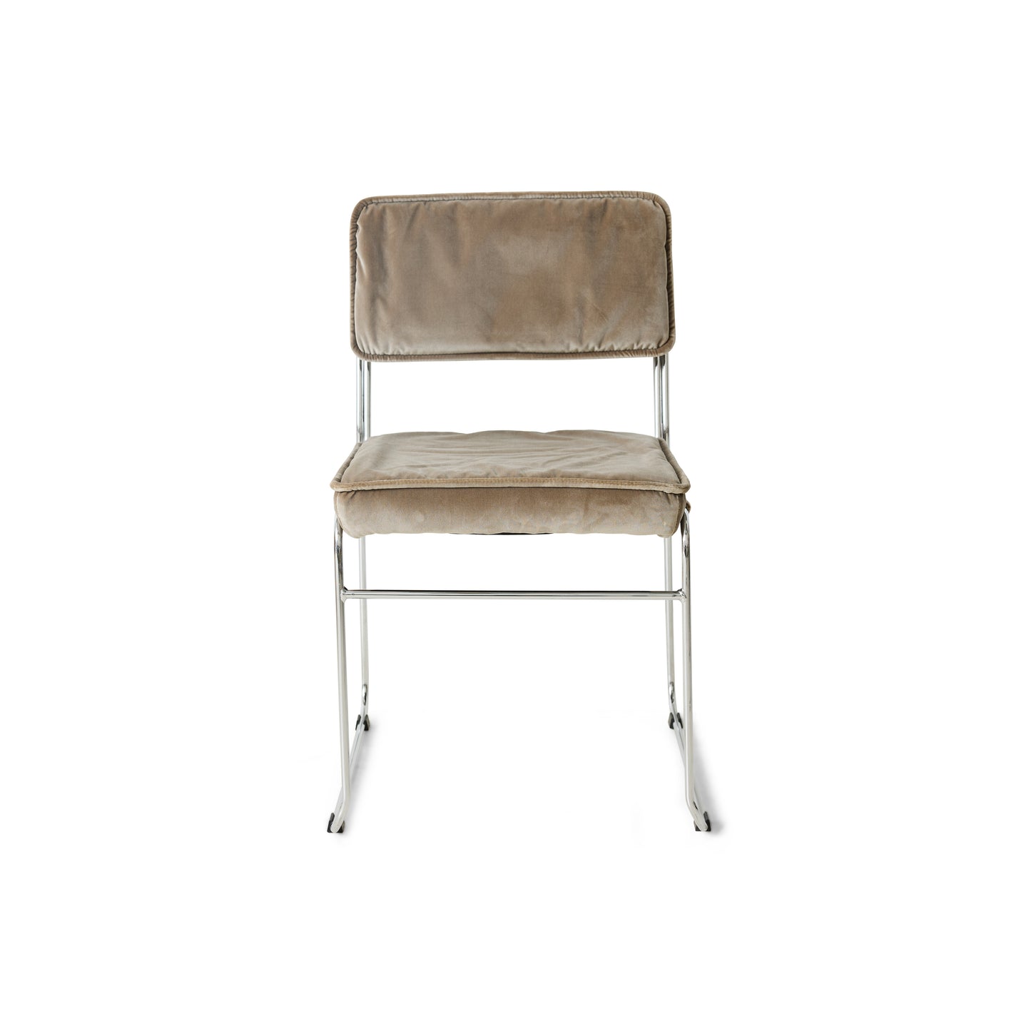 HKliving Endless eetkamerstoel Velvet Dirty Chai