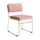 HKliving Endless eetkamerstoel Velvet Lychee Pink