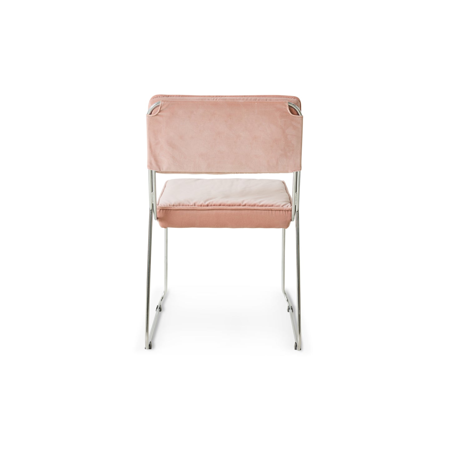 HKliving Endless eetkamerstoel Velvet Lychee Pink
