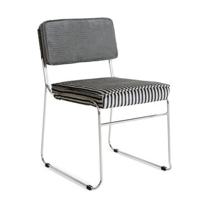 HKliving Endless eetkamerstoel Stripe Monochrome