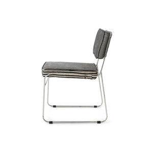 HKliving Endless eetkamerstoel Stripe Monochrome