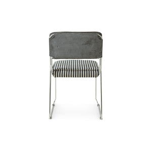 HKliving Endless eetkamerstoel Stripe Monochrome