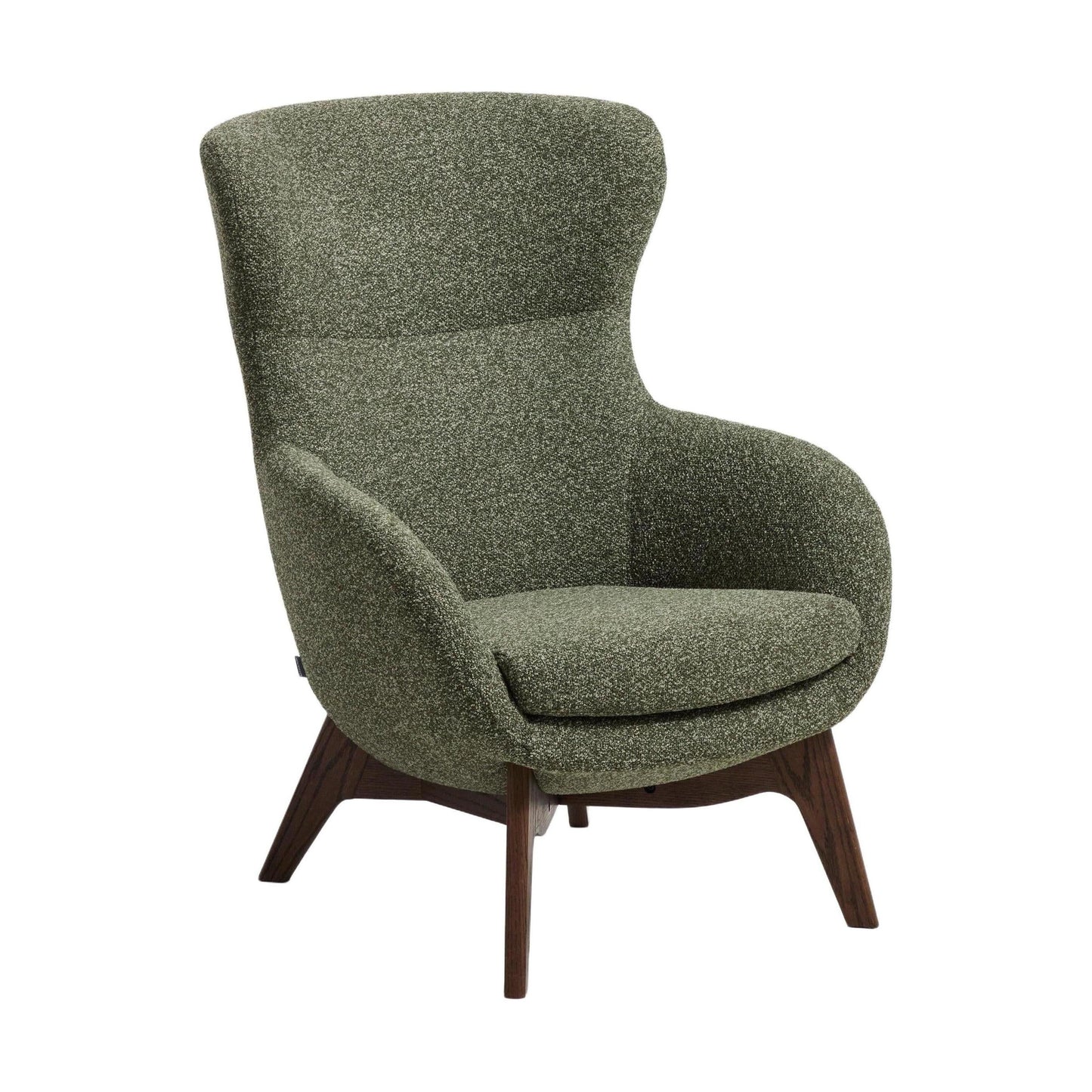 Kave Home Adiran fauteuil chenille Dark green
