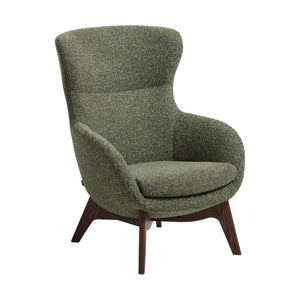 Kave Home Adiran fauteuil chenille Dark green