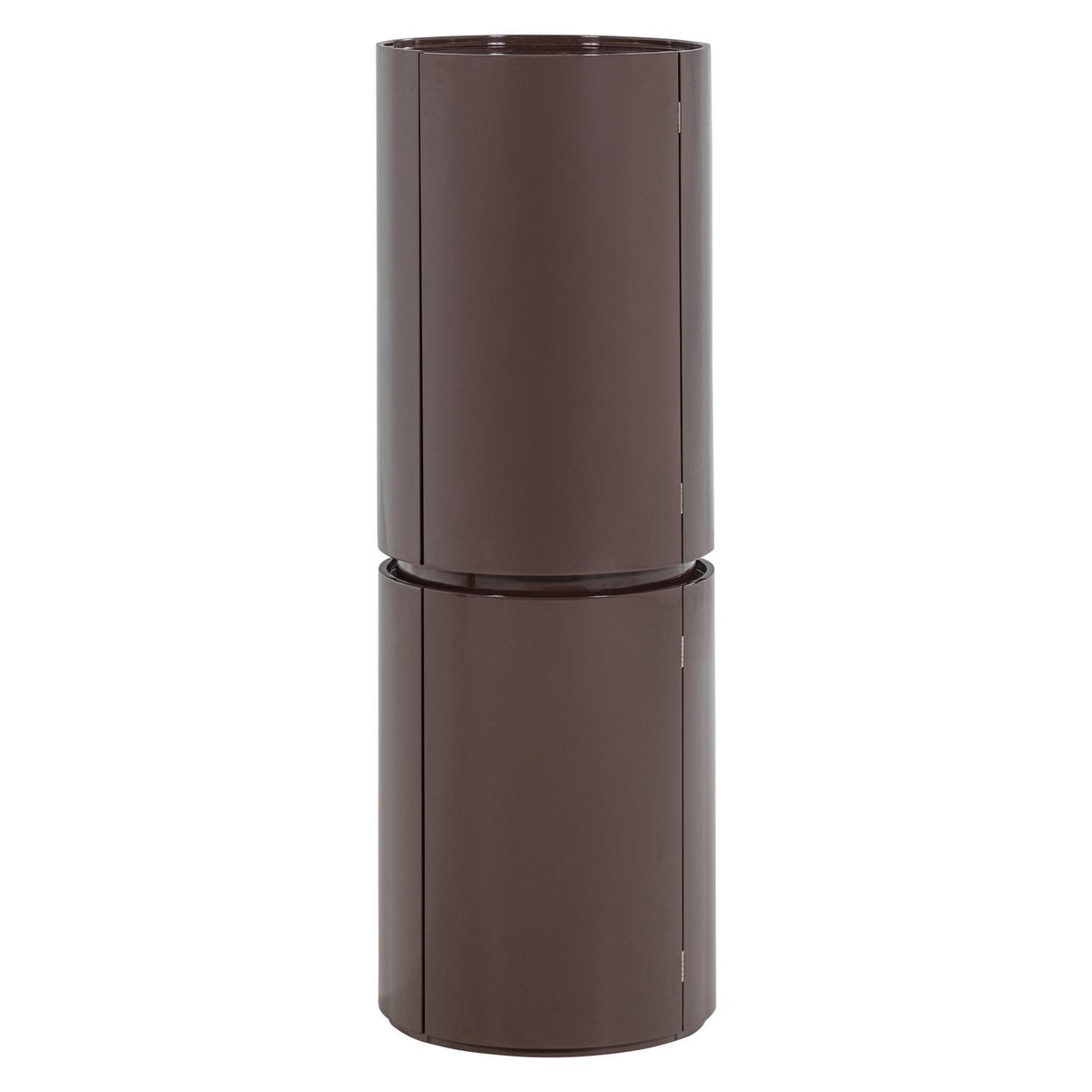 WOOOD Sera kast rond Ø45x135 cm Donkerbruin