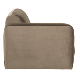 WOOOD Mojo Base 2-zits bank arm links velvet Khaki