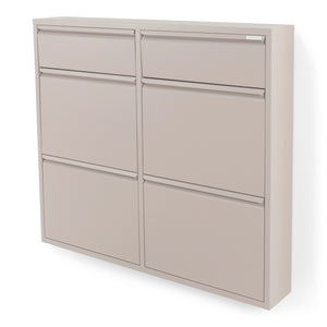 Spinder Design Billy 6 schoenenkast Silky Taupe