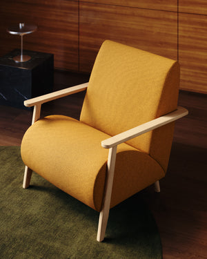 Kave Home Meghan fauteuil Mustard