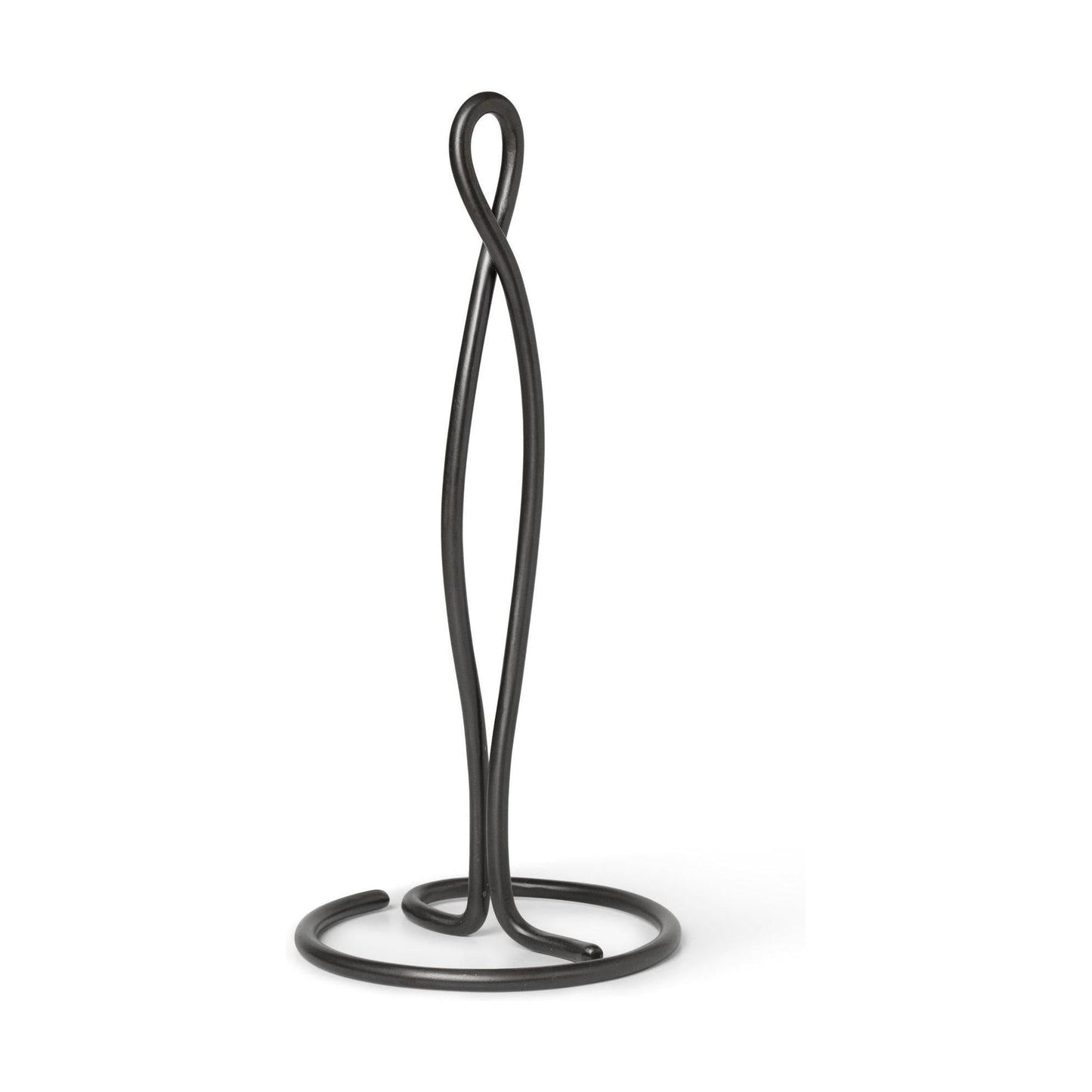 Ferm Living Curvature keukenrolhouder Black Brass