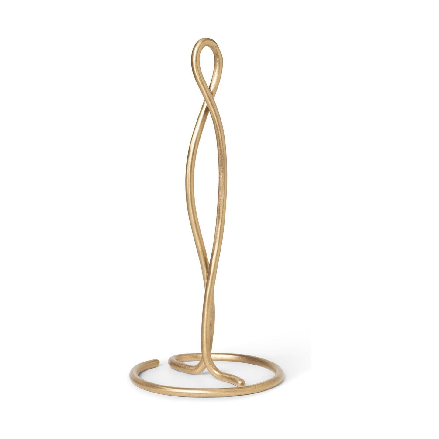 Ferm Living Curvature keukenrolhouder Brass