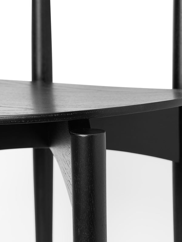 Ferm Living Herman Wood eetkamerstoel Black