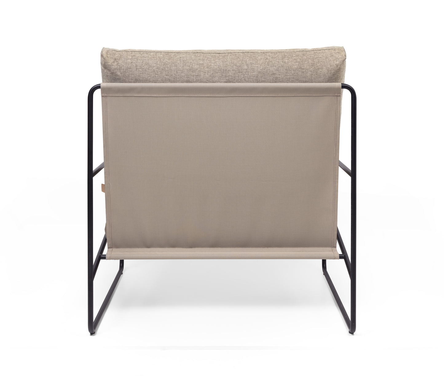 Ferm Living Desert 1-zits tuinbank Zwart/Zand