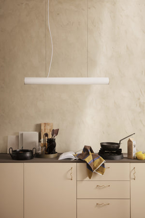 Ferm Living Vuelta 100 hanglamp White / Brass
