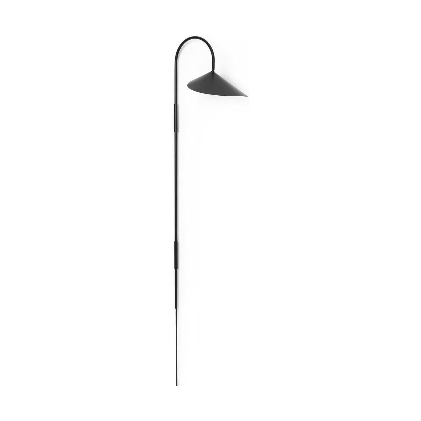 Ferm Living Arum Swivel wandlamp lang Zwart