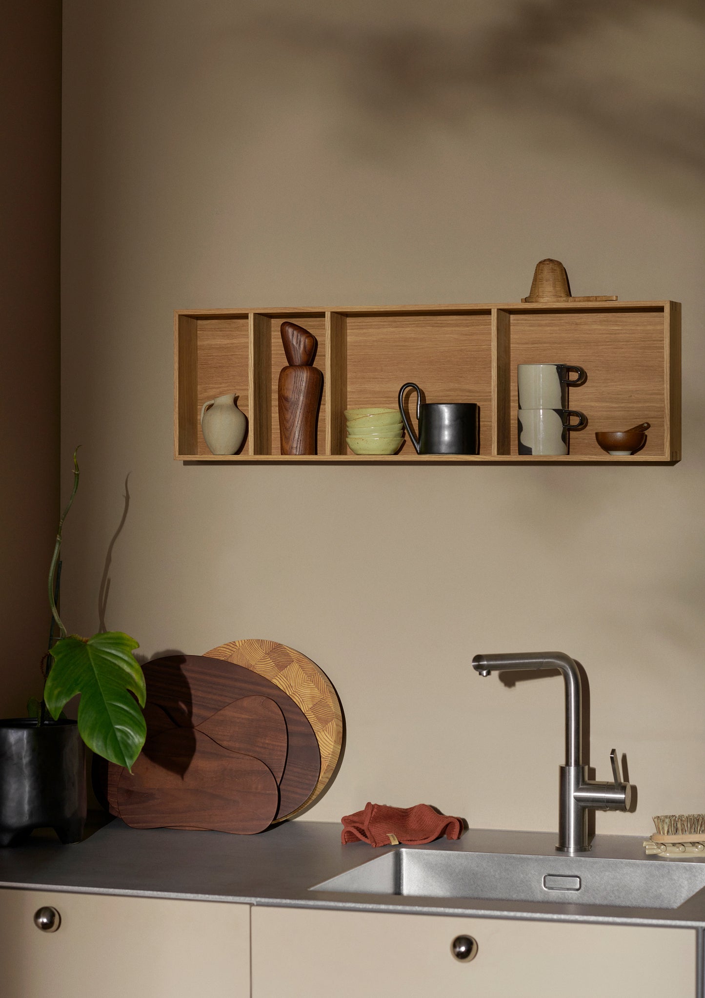 Ferm Living Bon wandplank Oiled Oak