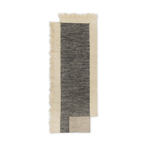 Ferm Living Counter Runner vloerkleed Charcoal/Off-white
