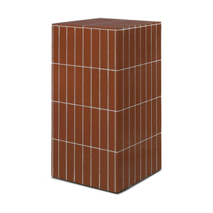 Ferm Living Pillar Pedestal bijzettafel Bruin