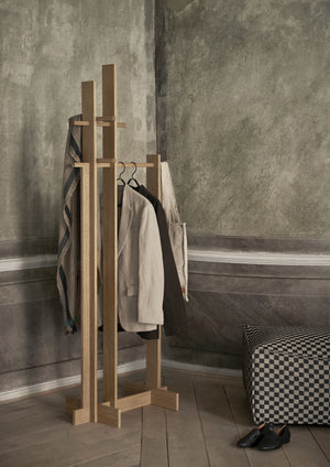Ferm Living Bridge kapstok geolied eiken
