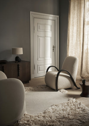 Ferm Living Buur fauteuil Louisiana Sand/Off-White