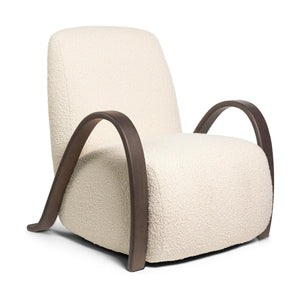 Ferm Living Buur fauteuil Nordic Bouclé Off-White