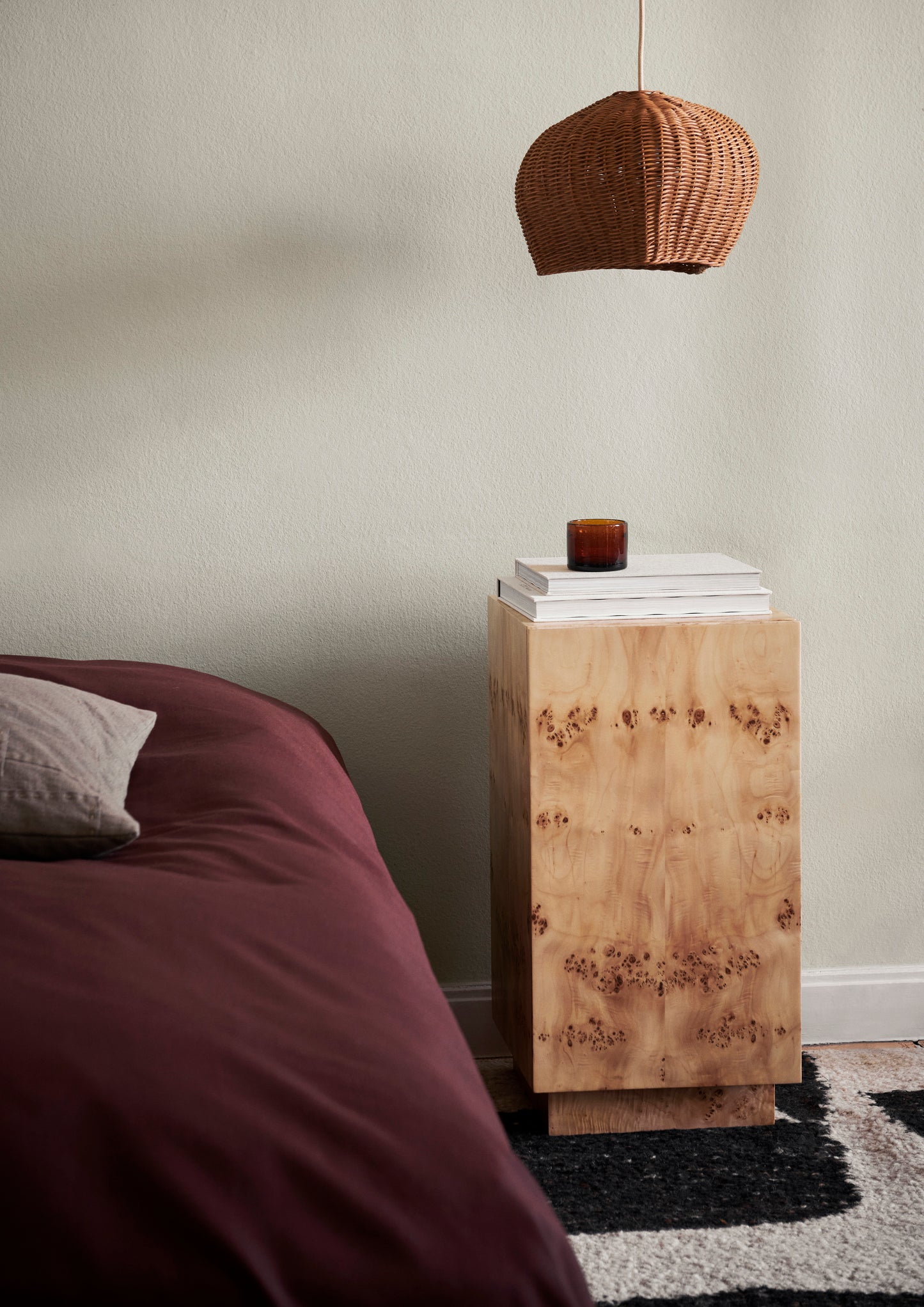 Ferm Living Burl bijzettafel Naturel