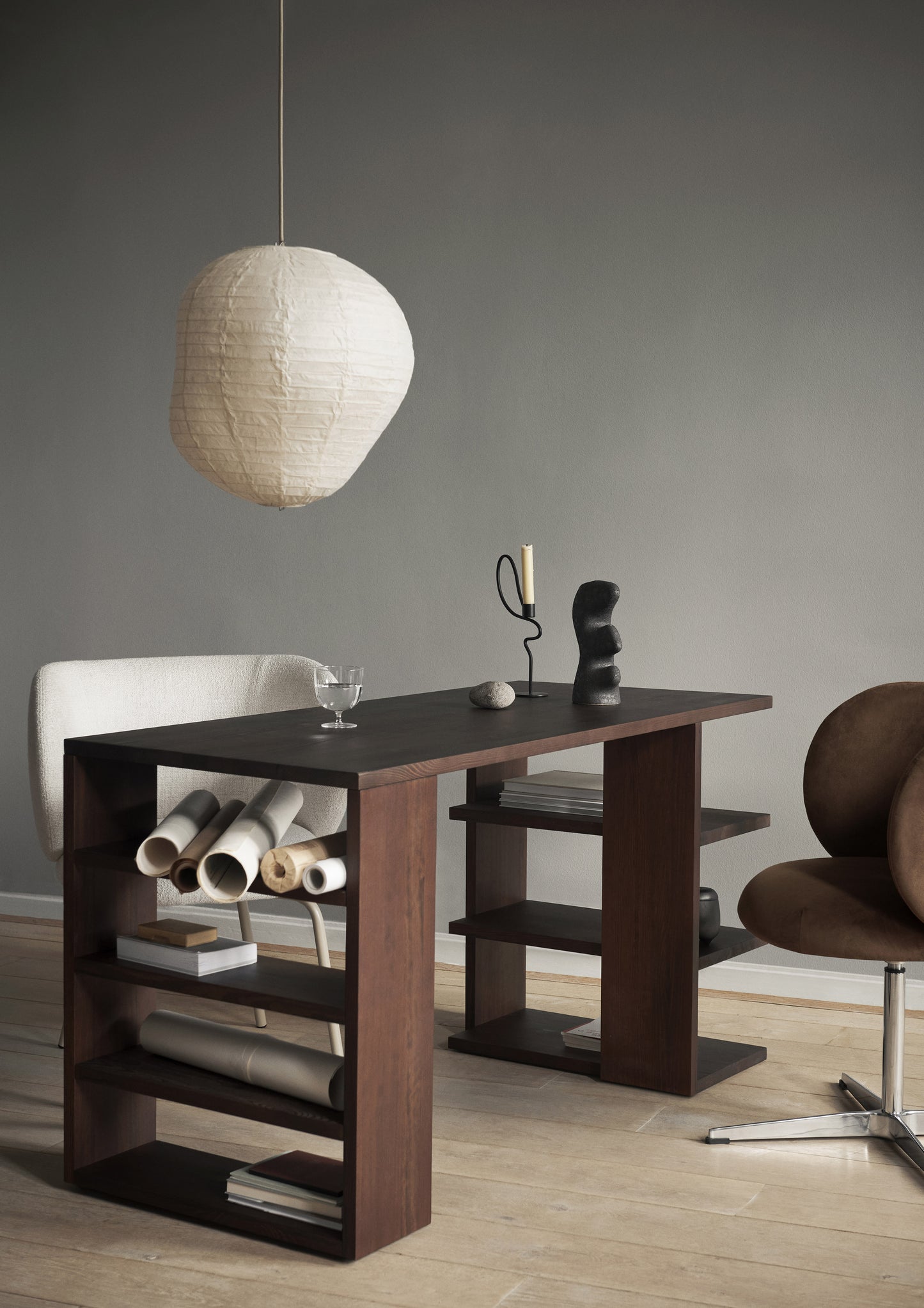 Ferm Living Kurbis lampenkap 60 cm Natural