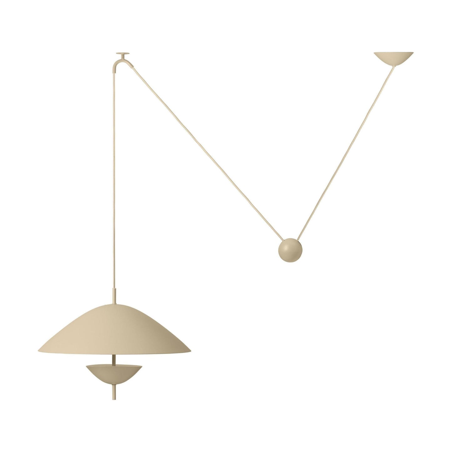 Ferm Living Lod Pendant hanglamp Cashmere