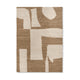 Ferm Living Piece vloerkleed Off-white/Toffee