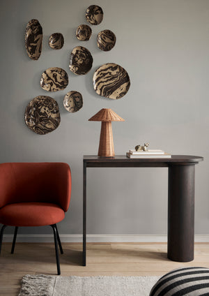 Ferm Living Pylo bijzettafel Dark Stained Oak