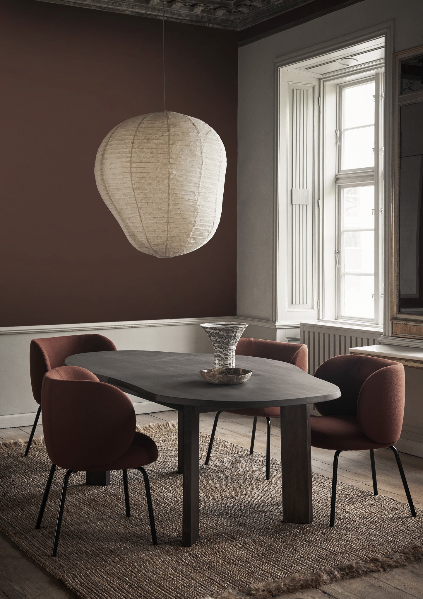 Ferm Living Tarn eettafel 220 cm Dark Stained Beech