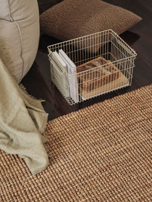 Ferm Living Athens vloerkleed 170x140 cm Naturel