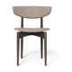 Ferm Living Herman eetkamerstoel Main Line Flax Coffee poot dark stained