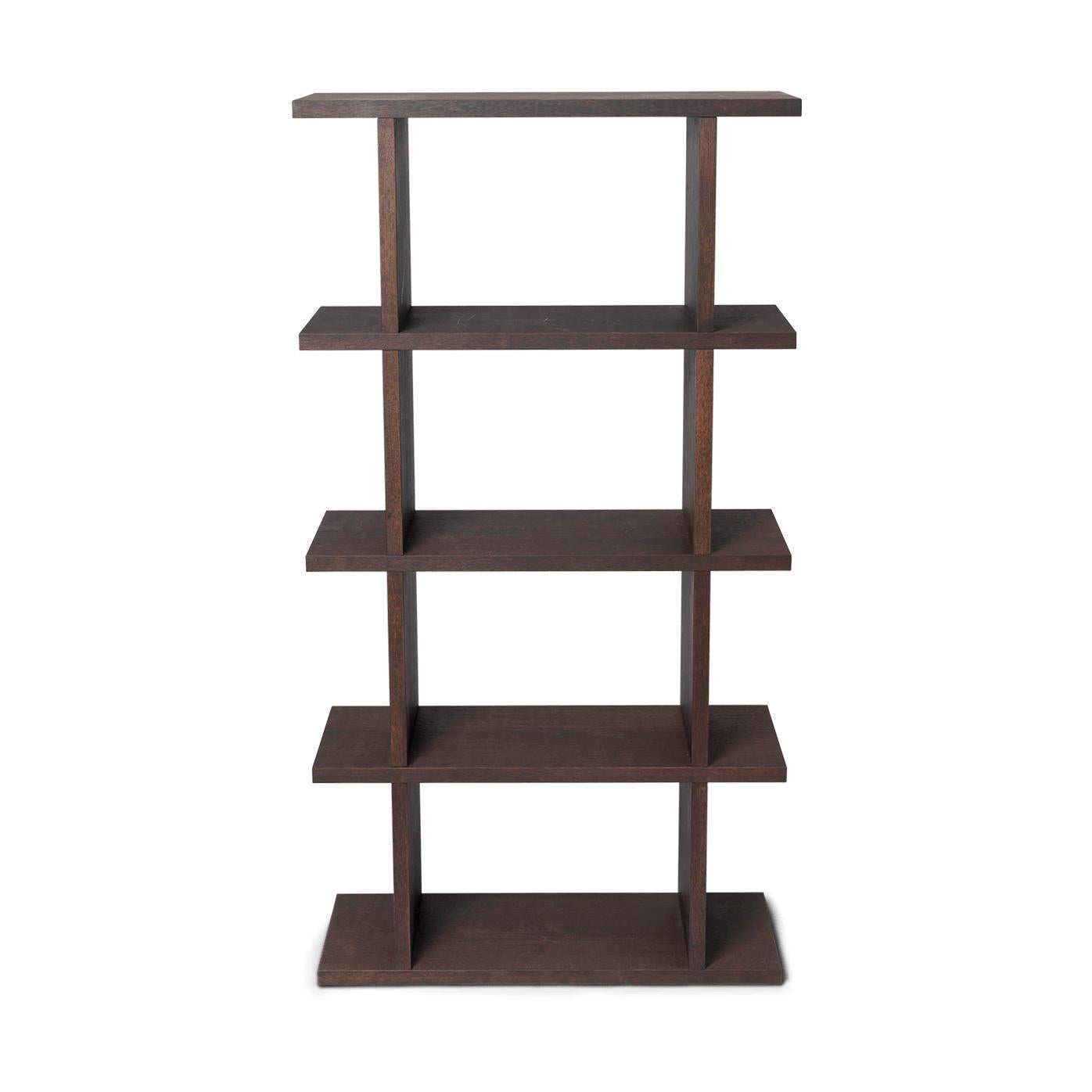 Ferm Living Kona boekenkast 75x141 cm eiken Dark Stained