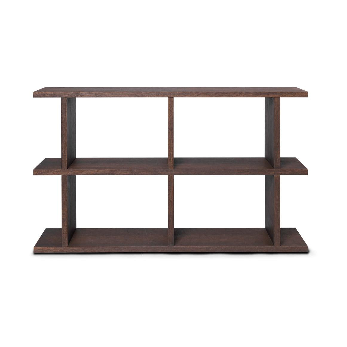 Ferm Living Kona boekenkast 122,5x72 cm eiken Dark Stained